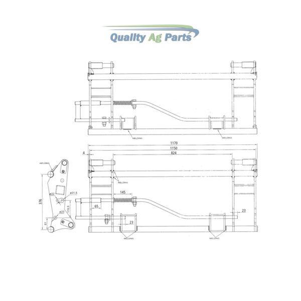 Quick Change Frame - Side Locking - Mechanical - Image 4