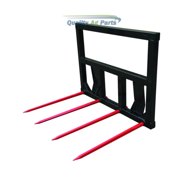 Heavy Duty Big Square Bale Frame - 4 x M28 x 1100mm SHW Brand Tines (Conus 2) - Image 2
