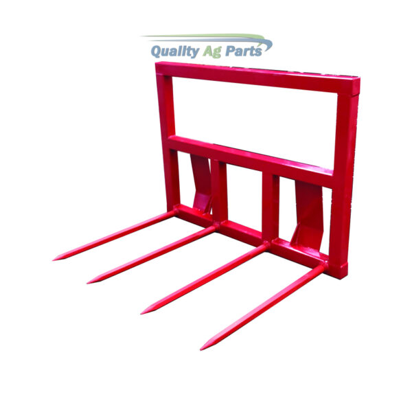 Heavy Duty Big Square Bale Frame - 4 x M28 x 1100mm SHW Brand Tines (Conus 2) - Image 3