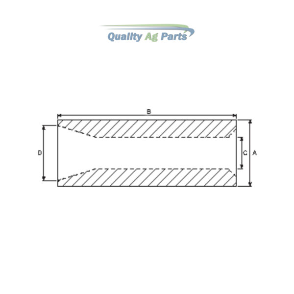 Loader Tine Bush - Ø55 x 120mm (Conus 2) - Image 2